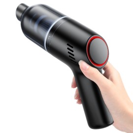 Handheld Vacuum, Cordless Car Vacuum Cleaner, 120W Portable Dust Buster with Rechargeable 1800mAh Battery for Pet Hair, Home, and Car Cleaning