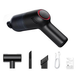 Handheld Vacuum, Cordless Car Vacuum Cleaner, 120W Portable Dust Buster with Rechargeable 1800mAh Battery for Pet Hair, Home, and Car Cleaning