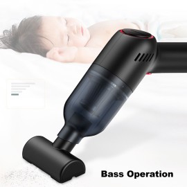 Handheld Vacuum, Cordless Car Vacuum Cleaner, 120W Portable Dust Buster with Rechargeable 1800mAh Battery for Pet Hair, Home, and Car Cleaning