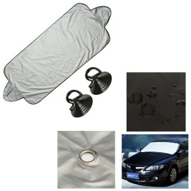 1Pc Car Auto Front Windshield Protector Cover Waterproof Anti-UV Frostproof Snowproof with Suction Cups