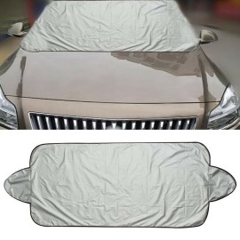 1Pc Car Auto Front Windshield Protector Cover Waterproof Anti-UV Frostproof Snowproof with Suction Cups