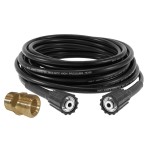 Pressure Washer Replacement Extension Hose 50FT 5800PSI with Adapter High Power