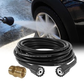 Pressure Washer Replacement Extension Hose 50FT 5800PSI with Adapter High Power