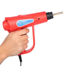 70W Hot Stapler, Plastic Welding Machine Car Bumper Repair Kit, Plier, 4 types Flat/Outside Corner/Inside Corner/Wave Staples, Welding Repairing Machine Welder Gun Repair