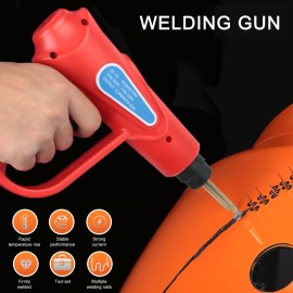 70W Hot Stapler, Plastic Welding Machine Car Bumper Repair Kit, Plier, 4 types Flat/Outside Corner/Inside Corner/Wave Staples, Welding Repairing Machine Welder Gun Repair