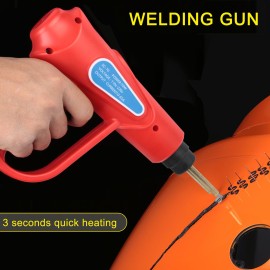 70W Hot Stapler, Plastic Welding Machine Car Bumper Repair Kit, Plier, 4 types Flat/Outside Corner/Inside Corner/Wave Staples, Welding Repairing Machine Welder Gun Repair
