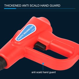 70W Hot Stapler, Plastic Welding Machine Car Bumper Repair Kit, Plier, 4 types Flat/Outside Corner/Inside Corner/Wave Staples, Welding Repairing Machine Welder Gun Repair