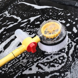 Car Wash Brush, Car Cleaning Kit, 360° Spin Car Wash Mop, High-pressure Foam Car Cleaning Brush, Detachable & Extendable Scrub Brush, For Car Home Cleaning & Garden Use
