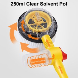 Car Wash Brush, Car Cleaning Kit, 360° Spin Car Wash Mop, High-pressure Foam Car Cleaning Brush, Detachable & Extendable Scrub Brush, For Car Home Cleaning & Garden Use