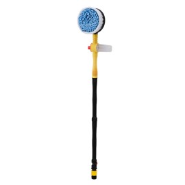 Car Wash Brush, Car Cleaning Kit, 360° Spin Car Wash Mop, High-pressure Foam Car Cleaning Brush, Detachable & Extendable Scrub Brush, For Car Home Cleaning & Garden Use