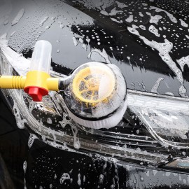 Car Wash Brush, Car Cleaning Kit, 360° Spin Car Wash Mop, High-pressure Foam Car Cleaning Brush, Detachable & Extendable Scrub Brush, For Car Home Cleaning & Garden Use
