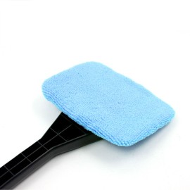 New Microfiber Auto Window Cleaner Windshield Fast Easy Shine Brush Handy Washable Cleaning Tool