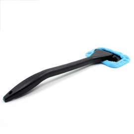 New Microfiber Auto Window Cleaner Windshield Fast Easy Shine Brush Handy Washable Cleaning Tool