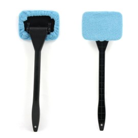New Microfiber Auto Window Cleaner Windshield Fast Easy Shine Brush Handy Washable Cleaning Tool