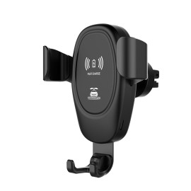 D12 Car Wire-less Mount Chargers Car Phone Holder in Air Vent Clip Stand for All 4-6” Phones