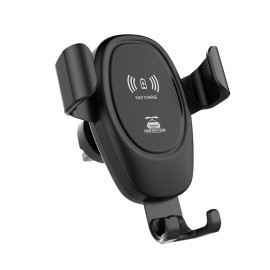 D12 Car Wire-less Mount Chargers Car Phone Holder in Air Vent Clip Stand for All 4-6” Phones