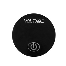 Universal Car Motorcycle DC 12V-24V LED Panel Digital Voltage Meter with Touch ON OFF Switch Battery Capacity Display Voltmeter for SUV Truck Motorcycle Boat Riding mower Tractor