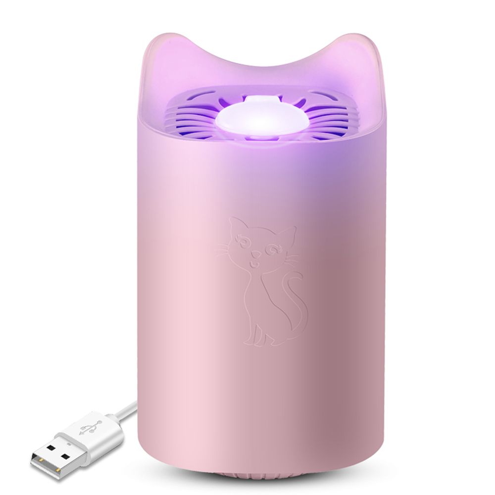 Electric Mosquito Killer USB Powered Mosquito Killing Lamp Bug Zapper Trap Lamp Eco-Friendly Inhalation Mute Insect-Repelling Lamp for Household, Office