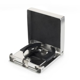 Cup Holder Stainless Steel Drink Holder Adjustable Folding Cup Holder for Marine/Boat/Yacht/Truck/RV