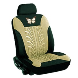 Arc Indentation Butterfly Universal Auto Seat Cover Cloth Anti-Dust Wear-Resistant Washable Anti-Fading Seat Cover Cloth