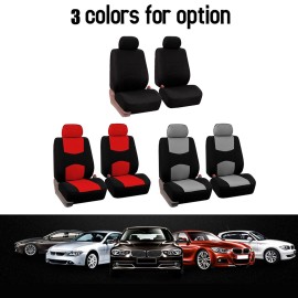 Universal Car Seat Cover Auto Interior Decoration Protectors Full Surround Headrest and Pad Backrest Cover for Car, Truck, Suv, Van