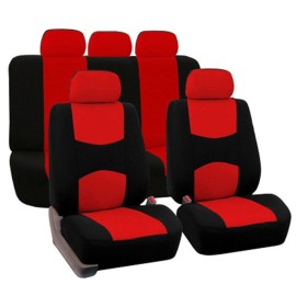 Universal Car Seat Cover Auto Interior Decoration Protectors Full Surround Headrest and Pad Backrest Cover for Car, Truck, Suv, Van