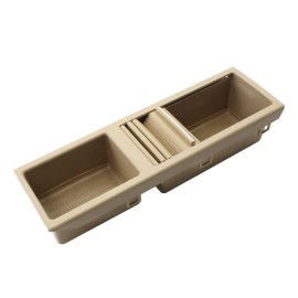 Car Front Center Console Drink Cup Holder Coin Holder Interior Storage Tray Replacement for BMW 3 Series E46 