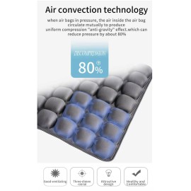 Air Seat Cushion for Office, Driving, Gaming Chair- 3D Stereo Air Cushion for Hip Stress Relief