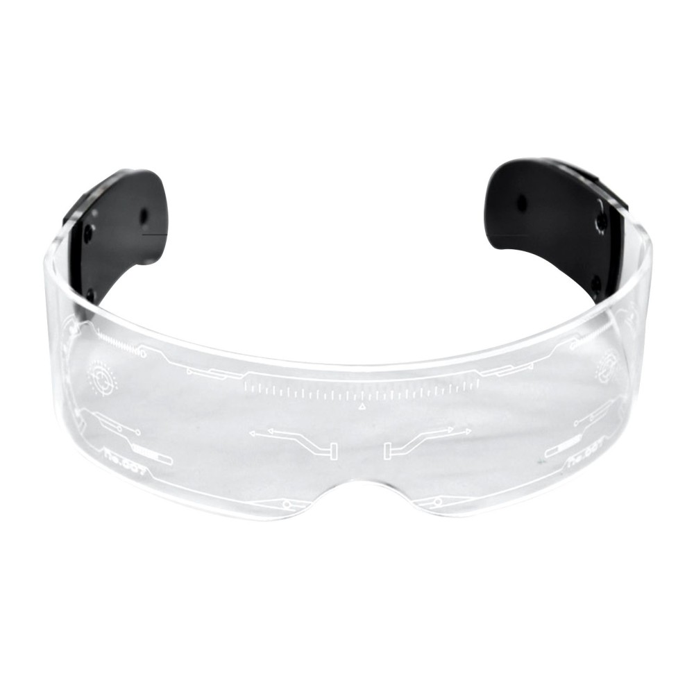 Fullcolor Glowling LED Glasses,7 Colors in One Light Up for Raves, Festivals, Fun, Parties, Sports,Birthday,Costumes,Flashing