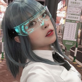 Fullcolor Glowling LED Glasses,7 Colors in One Light Up for Raves, Festivals, Fun, Parties, Sports,Birthday,Costumes,Flashing