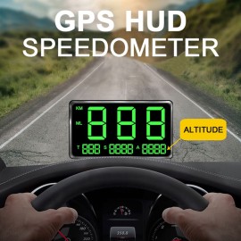 Car Global Position System Speedometer C80 Digital Display Speed Altitude Meter Motorcycle Head-Up Display Car Hud Display