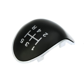 5 Speed Gear Knob Badge Emblem Cap Knob Cover Insert Replacement for Ford Fiesta Focus