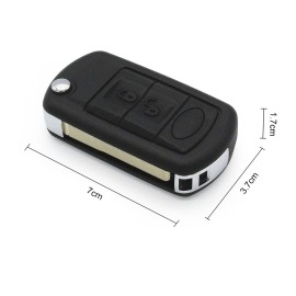 3 Buttons BTN Remote Key Fob Case  Replacement for  Range Rover LR3
