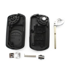3 Buttons BTN Remote Key Fob Case  Replacement for  Range Rover LR3