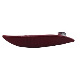 Left&Right Rear Reflector Bumper Tail Light lens Lamp Trim Panel Back Door Replacement for Renault Megane MK3 265600004R