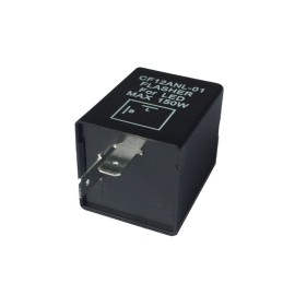 2-Pin CF12ANL-01 Electronic Led Flasher Relay Fix Turn Signal Bulbs Hyper Flash Issue