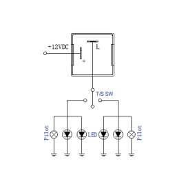 2-Pin CF12ANL-01 Electronic Led Flasher Relay Fix Turn Signal Bulbs Hyper Flash Issue