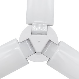 LED Garage Lights- Dimmable Garage Lights Ceiling,  3000LM 6500K E27/E26 LED Garage Ceiling Lights with 3 Adjustable Panels for Garages, Workshop,indoor, outdoor, workshop and warehouse, full Area