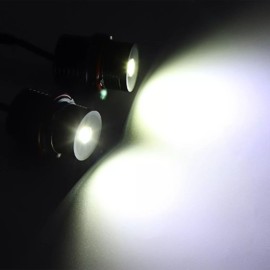 High Power White 6500K 40W/pcs LED Angel Eyes Halo Ring Marker Light Bulb Replacement for BMW E39 E53 E60 E63