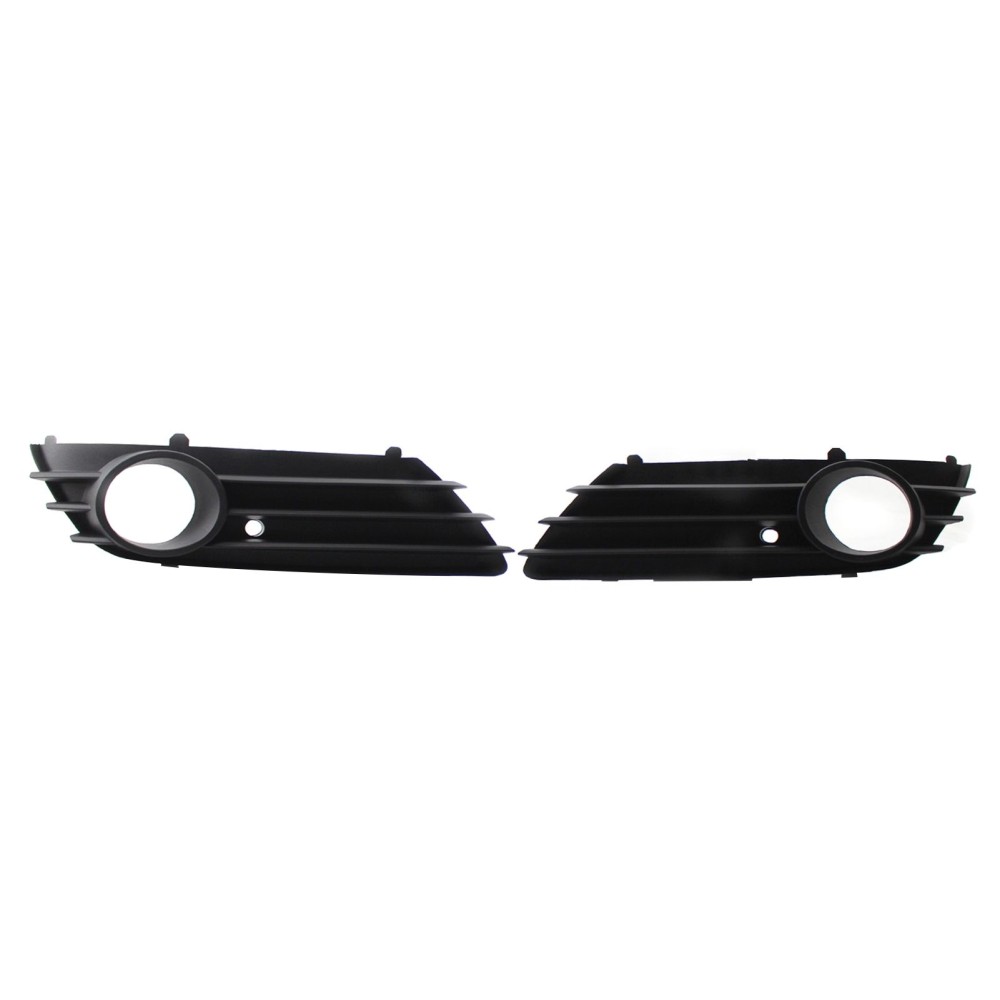 Left and Right Front Bumper Lower Grille Trim Fog Light Hole Pair Set Replacemnt for VAUXHALL ASTRA MK5 H 