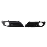 Left and Right Front Bumper Lower Grille Trim Fog Light Hole Pair Set Replacemnt for VAUXHALL ASTRA MK5 H 