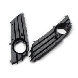 Left and Right Front Bumper Lower Grille Trim Fog Light Hole Pair Set Replacemnt for VAUXHALL ASTRA MK5 H 