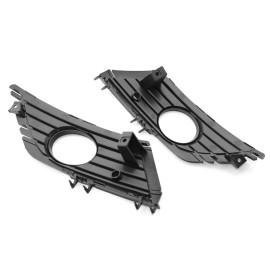 Left and Right Front Bumper Lower Grille Trim Fog Light Hole Pair Set Replacement for OPEL/VAUXHALL CORSA C  OPEL/VAUXHALL COMBO 