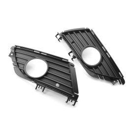 Left and Right Front Bumper Lower Grille Trim Fog Light Hole Pair Set Replacement for OPEL/VAUXHALL CORSA C  OPEL/VAUXHALL COMBO 