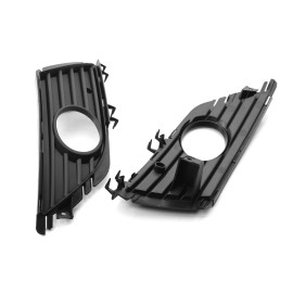 Left and Right Front Bumper Lower Grille Trim Fog Light Hole Pair Set Replacement for OPEL/VAUXHALL CORSA C  OPEL/VAUXHALL COMBO 