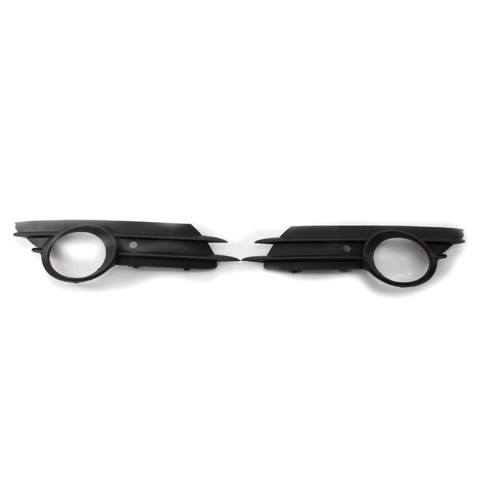 Left and Right Front Bumper Lower Grille Trim Fog Light Hole Pair Set Replacement for OPEL/VAUXHALL CORSA D MK3