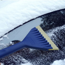 Car Windshield Snow Removal Scraper Thickened Soft Wide Rubber Blade Anti-slip Ice Shovel Window Cleaning Tool