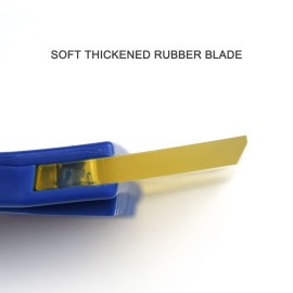 Car Windshield Snow Removal Scraper Thickened Soft Wide Rubber Blade Anti-slip Ice Shovel Window Cleaning Tool