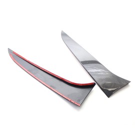 Car Rear Window Side Spoiler Canard Splitter Trim Replacement for BMW X1 E84 