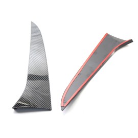 Car Rear Window Side Spoiler Canard Splitter Trim Replacement for BMW X1 E84 